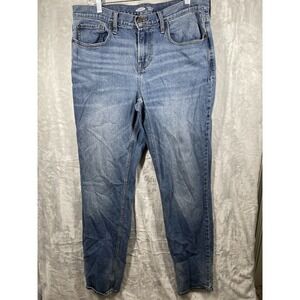 Old Navy Athletic Taper Men's Jeans Size 34x34 Blue Built-In Flex Blue Wash EUC